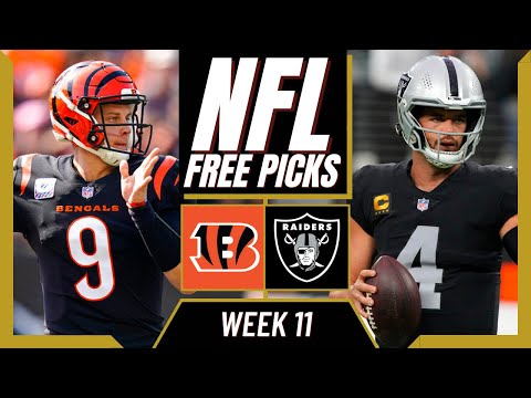 BENGALS vs RAIDERS NFL Picks and Predictions (Week 11) | NFL Free Picks Today