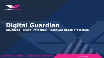 Distinguishing malicious processes from business processes with Digital Guardian ATP