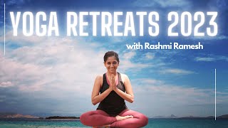 Check out my Yoga retreats in Bali and Kerala | Yogalates with Rashmi