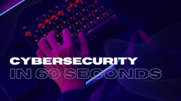 Cybersecurity in 60 Seconds: Quick Guide to Protect Your Data