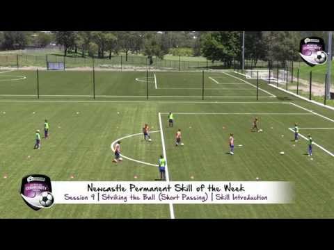 Newcastle Permanent Skill of the Week - Session 9: Striking the Ball (Short Passing)