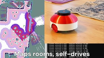 Map your room Step by Step using Arduino/ROS2 self-driving robot