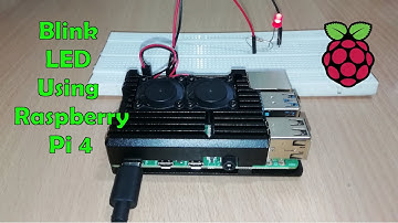 How to Blink LED using Raspberry pi 4 | Python Script