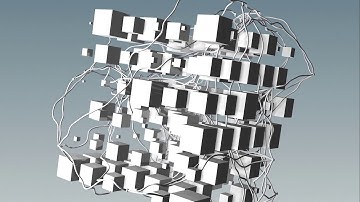 Houdini - Curve object avoidance variant (scene file)