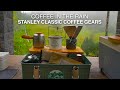 【Camping Coffee with Stanley Box in NON-STOP HEAVY RAIN】Storm,Relaxing,Camping Gear,Thunder,ASMR