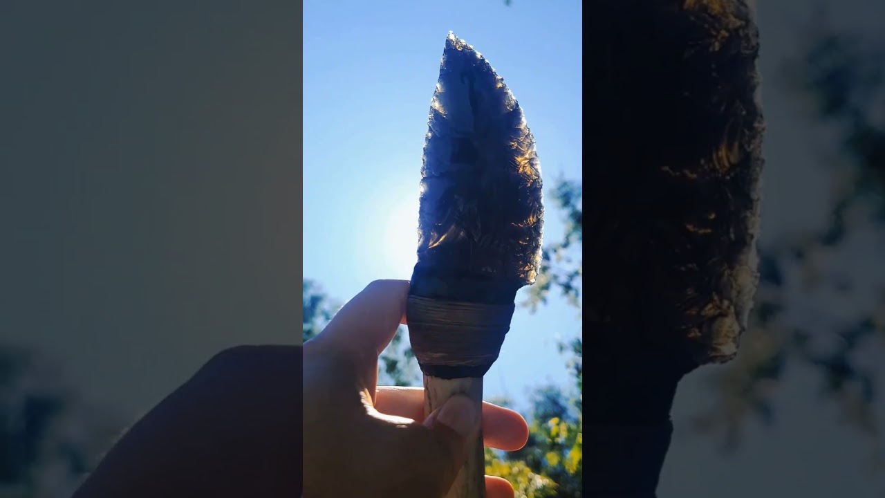 Modern-Day Stone Age Woman: Crafting Ancient Tools with a Twist! 