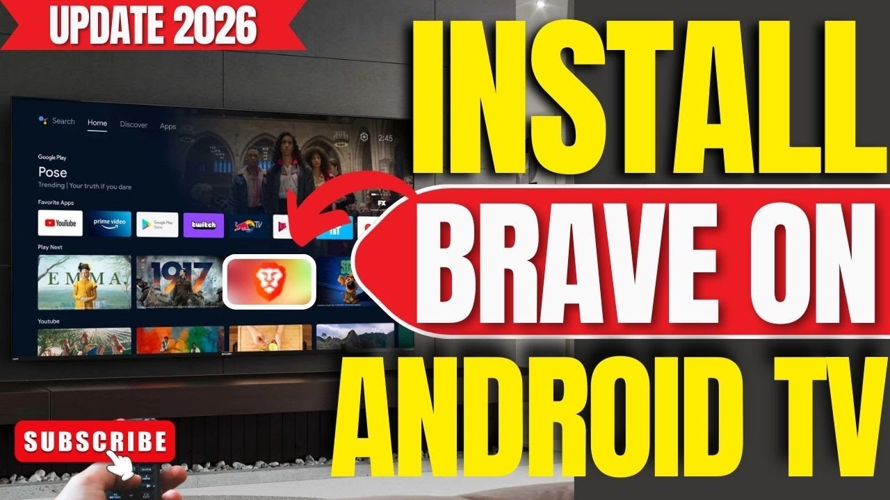 2026 UPDATE: How To Install Brave Browser on ANY Android TV, TV Box or ...