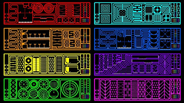 8 Teams, 8 Races! The 8 Colors Marble Race Tournament In Algodoo