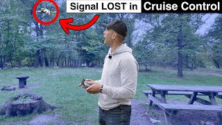 DJI Mini 4 Pro  SIGNAL LOST while in CRUISE CONTROL!