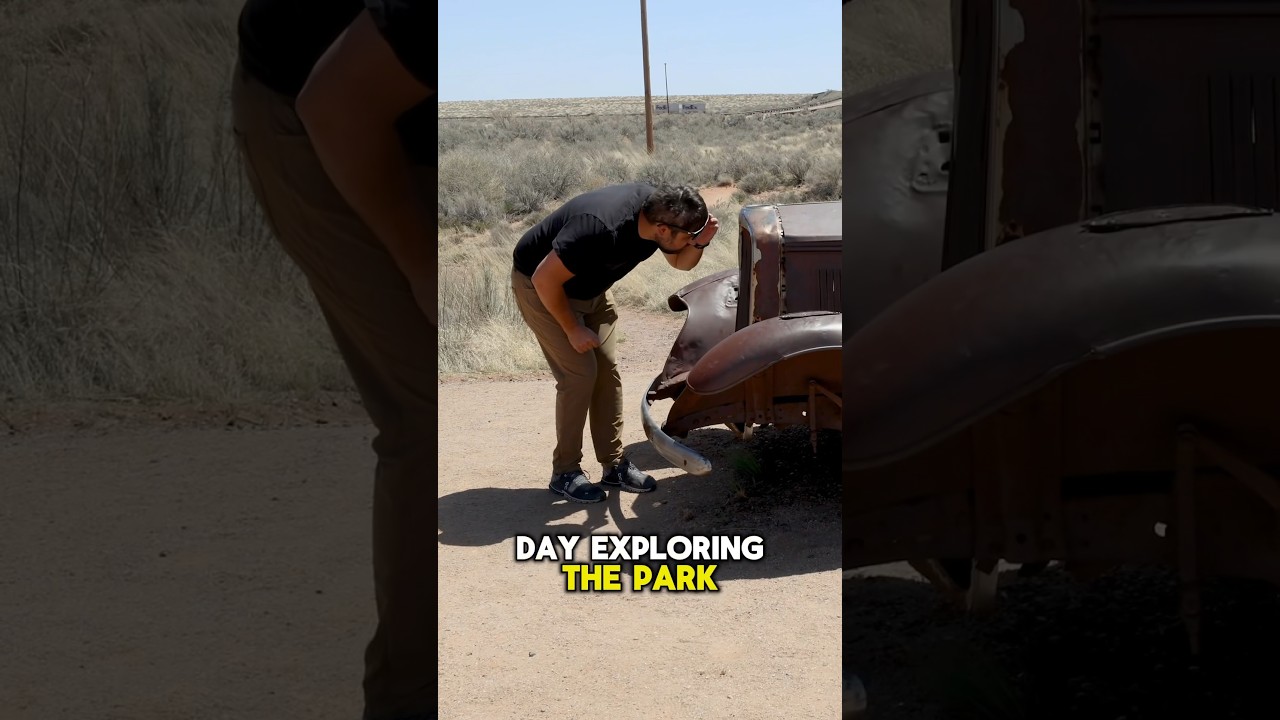 Exploring Petrified Forest National Park - Daily Vlog No 96 (Part 2/2) 