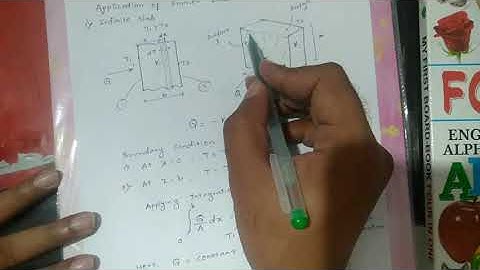 Heat Transfer- Application of Fourier