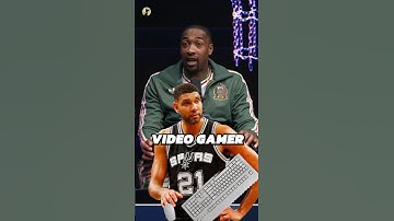 Tim Duncan was a GAMER 🎮
