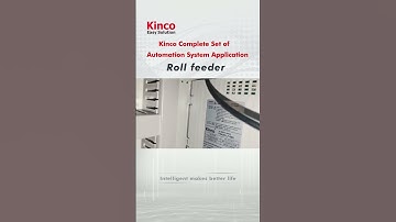 Kinco Complete Set of Automation System Application 4——Roll feeder: