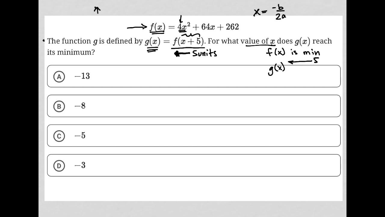 f-x-4x-2-64x-262-the-function-g-is-defined-by-g-x-f-x-5