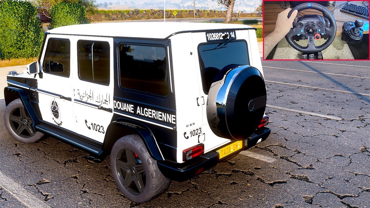 Forza Horizon 5 - Logitech g29 with shifter - Mercedes Benz G 65 AMG | la douane dz الجمارك الجزائري