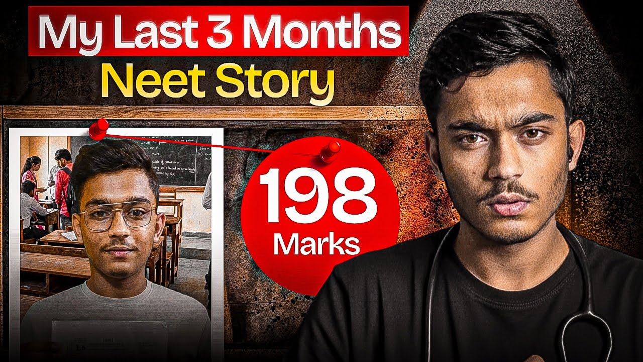 💔My Last 3 Months NEET success Story | 198 to 680+ | NEET 2026