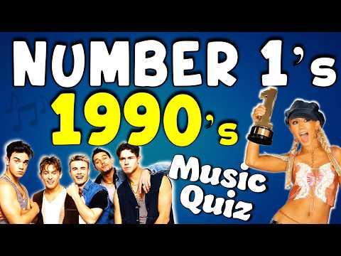 1990s Number 1 Hits 🎵Music Quiz! 🎶 How Many Can You Guess?