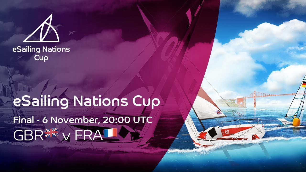 LIVE: GBR v FRA, Final | eSailing Nations Cup 2021