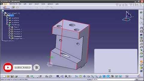 CATIA Tutorial 6 | Part Design | CATPart File + Docx