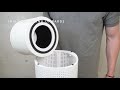 Duux bright smart air purifier  installation tutorial