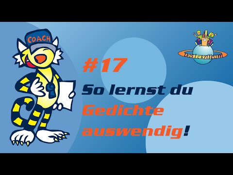 Video: Wie Lernt Man Gedichte