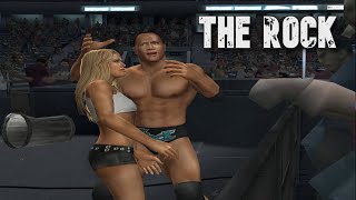 The Rock vs. Kelly Kelly | American Bash | BackStage | Intergender | WWE Smackdown! vs Raw