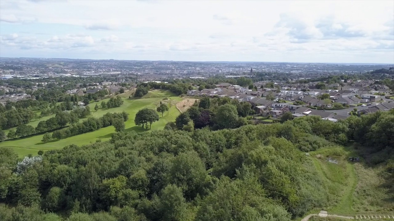 Horton Bank Top Country Park by air YouTube