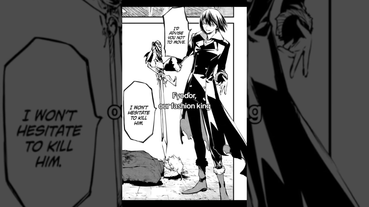 Fyodor Dostoevsky, our fashion king | Bungou Stray Dogs | 