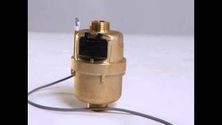 Brass Dry Dial Vane Wheel AMR Remote Reading Water Meter