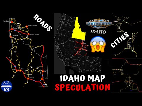 Idaho Map Speculation | Cities & Road Networks | Next Map DLC For American Truck Sim. | SCS News #13