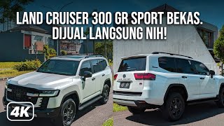 TOYOTA LAND CRUISER 300 GR SPORT. PAKE BENTAR DIJUAL DEH. RUMAH BERJALAN INI. AUTO SULTAN