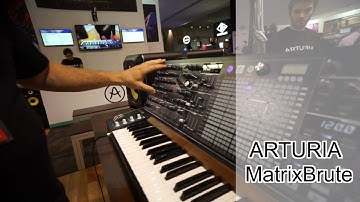 Arturia Matrix Brute with Glen Darcey