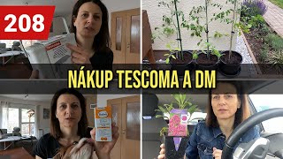 NÁKUP V TESCOMĚ NA VAŠE DOPORUČENÍ | NEJ SPF Z DMKA? | ZMĚNY NA ZAHRADĚ | TYČKOVÁ RAJČATA JDOU VEN😉🍅