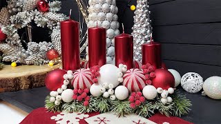 Сделай сам Advent Новогодний подсвечник DIY Advent Craft Create Your Own Christmas Candle Holder