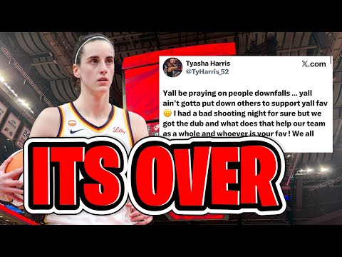 Indiana Fever Tyasha Harris IN SERIOUS TROUBLE OVER HEATED EXCHANGE WITH CAITLIN CLARK FANS ONLINE!