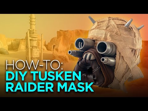 DIY Tusken Raider Helmet - #bookofbobafett