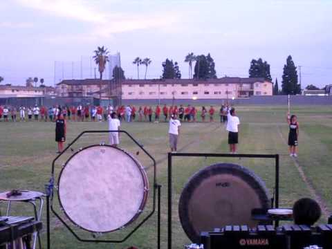 Savanna HS Drum Majors ll Fall Preview Night 2009