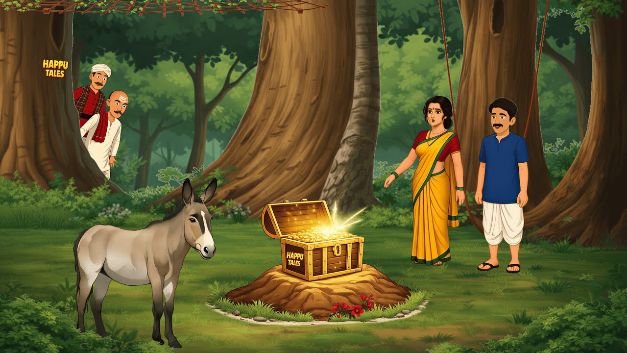 खेत कि ख़ुदाई में मिला गुप्त ख़ज़ाना | Hindi kahani | Garib ke khet me mila khajana Moral Stories