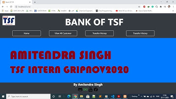 Basic Bank System | Intern Task| TSF GRIPNOV2020 |PHP| MYSQL| HTML| BOOTSTRAP| CSS| Web Development