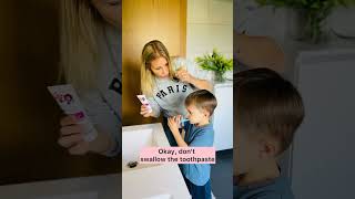 Teach your child how to brush their teeth in English #speakenglishwithkids #englishwithkids