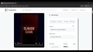 How to Convert ANY Video to GIF in Seconds? (Free & No Watermark!) screenshot 3