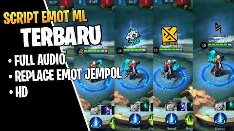 SCRIPT ALL EMOTE ESPORT MPLS8 | + SOUND | + EFFECT  | NO PASSWORD