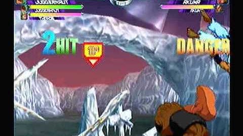 MvC2: Juggernaut Meterless 100% on Akuma - 6 Hits