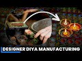 Artistic Diya Making | Making Process of Different Diya&#39;s | Diya Crafting