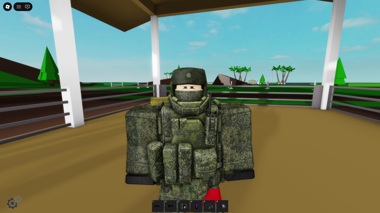 Making Winter Russian Army Uniform in Roblox Brookhaven 