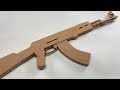 COMO FAZER UMA AK-47 DE PAPELÃO QUE DISPARA