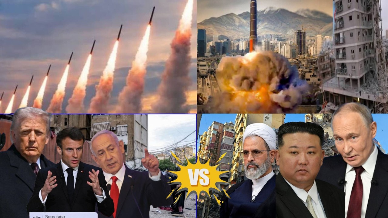 🔴Conflits Israëlo-americain/ Iran .. Poutine menace et averti Trump..Iran bombarde un site pétrolier