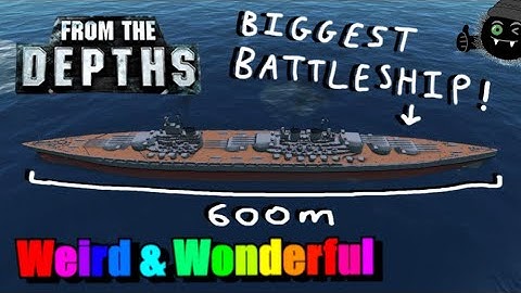 BIGGEST SHIP EVER!? 😮 SBB Olympus Mons - From the Depths, Weird and Wonderful