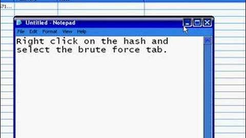 How to crack MD4 hashes