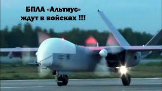 Российские войска ожидают тяжелый БПЛА «Альтиус»